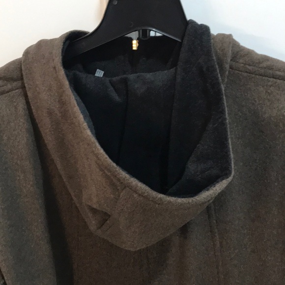 Ellen Tracy hooded double face swing coat - Picture 6 of 6